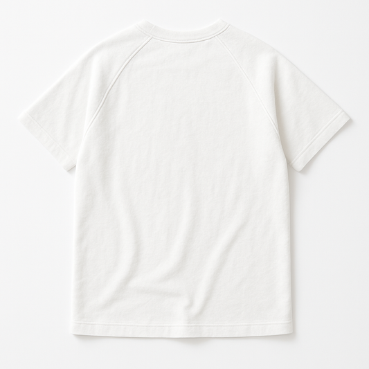 "WHITE CANVAS" - Raglan T-shirt