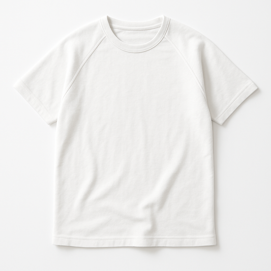 "WHITE CANVAS" - Raglan T-shirt